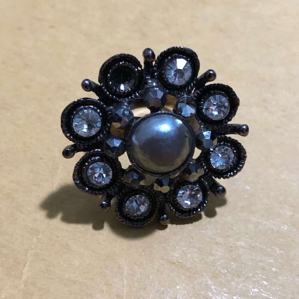 Vintage Crystal Ring